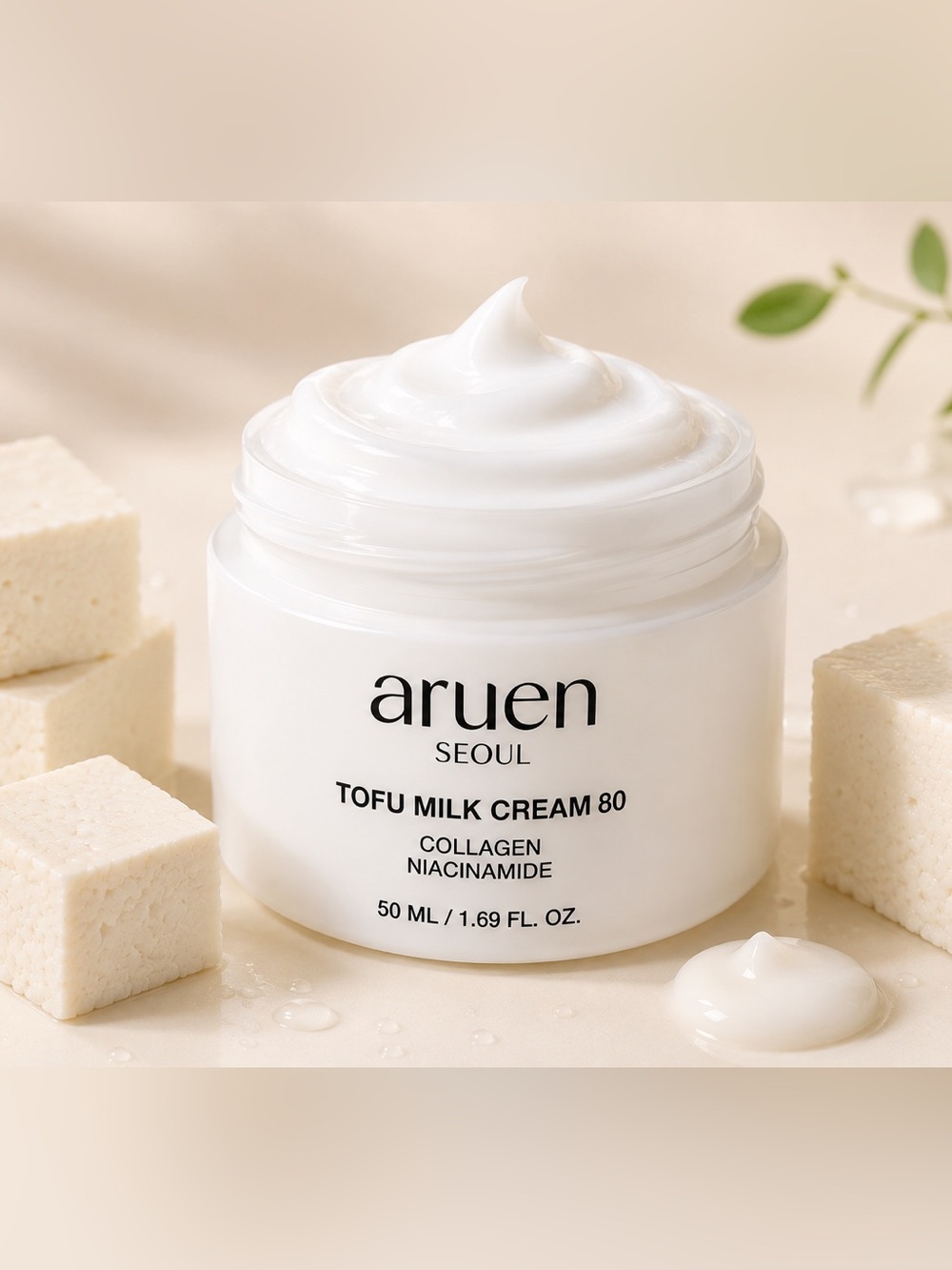 Tofu Milk Cream 80 - White Hydrating Face Cream